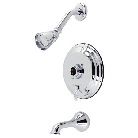 KINGSTON BRASS KB36310TLH Tub & Shower Trim Only W/out Handle, Polished Chrome KB36310TLH
